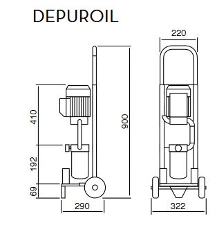 Piusi Öl Depuroil M Filter- und Fördereinheit - 00050300A