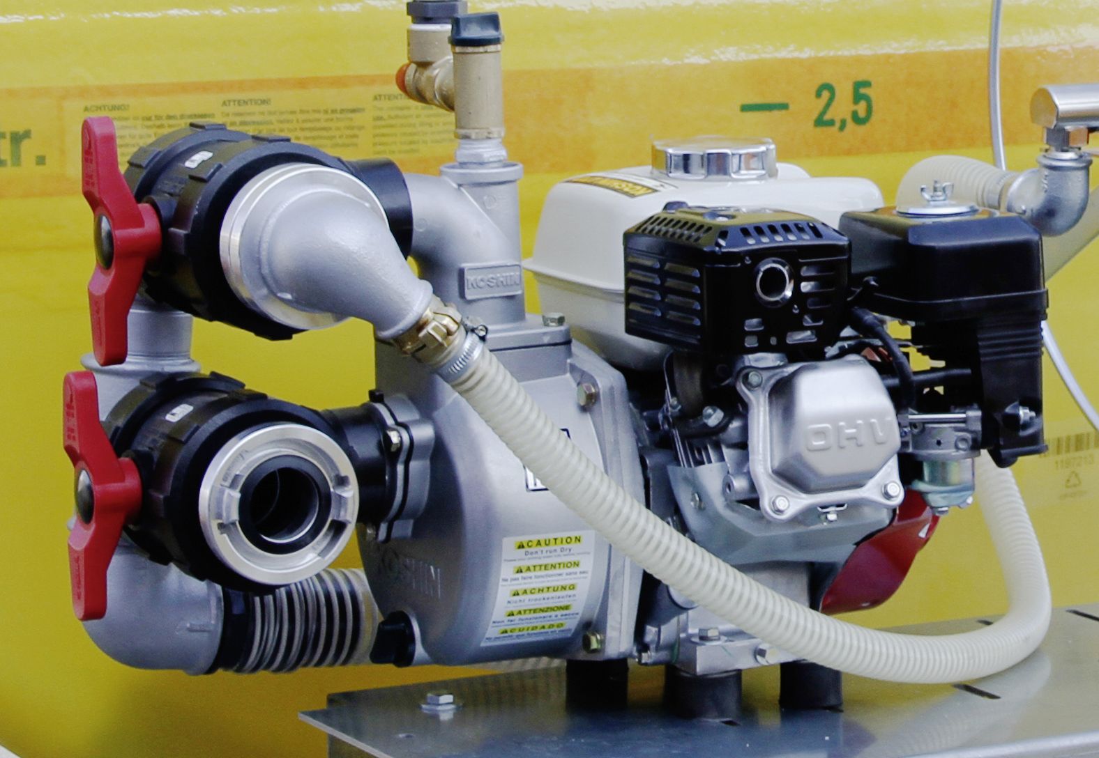 CEMO Motorpumpe 500 l/min mit Benzinmotor für BWS 500 – 10540
